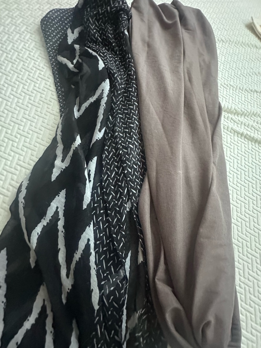 2 infinity scarf bundle